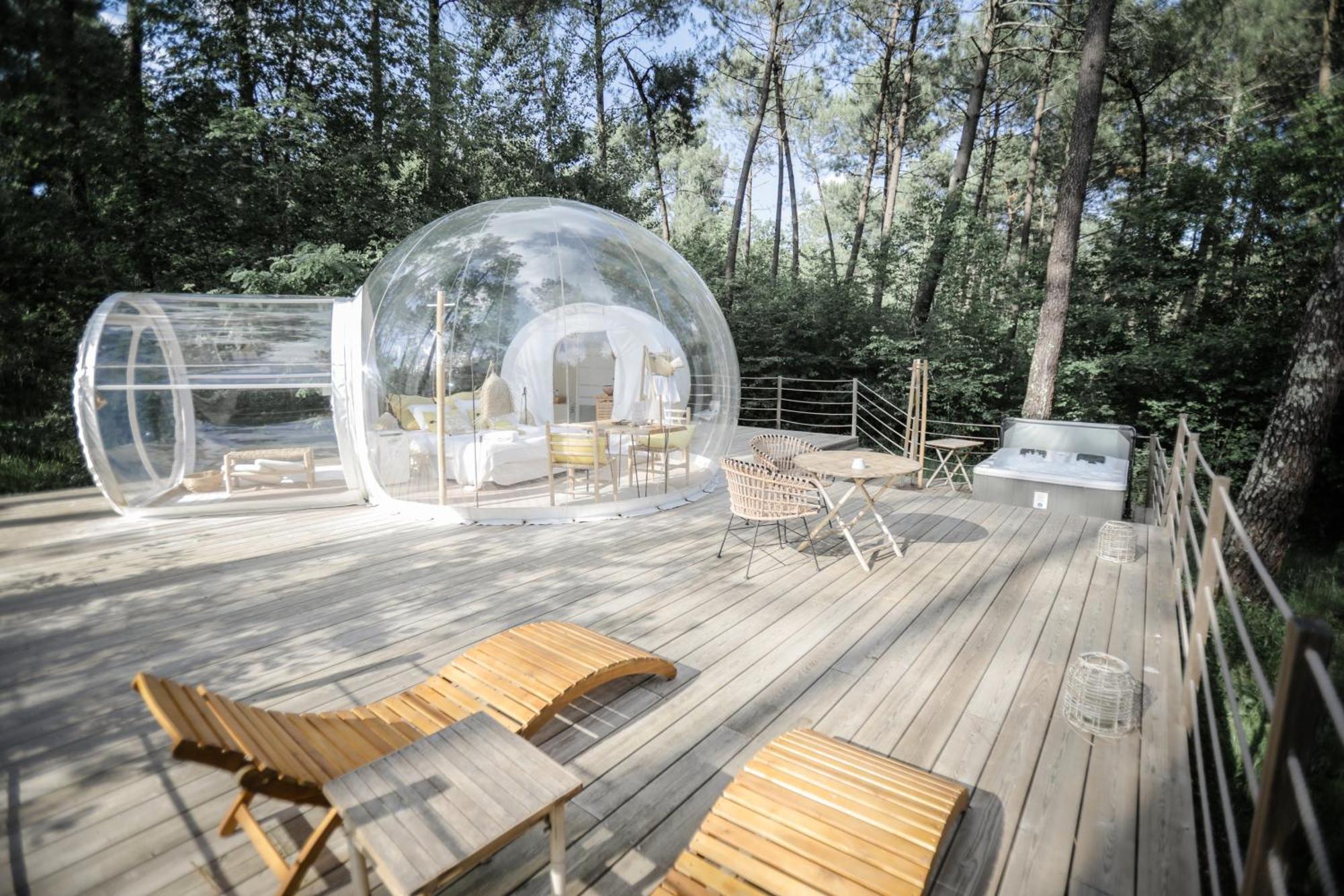 Bed and Breakfast Les Bulles De Bordeaux à Salleboeuf Extérieur photo